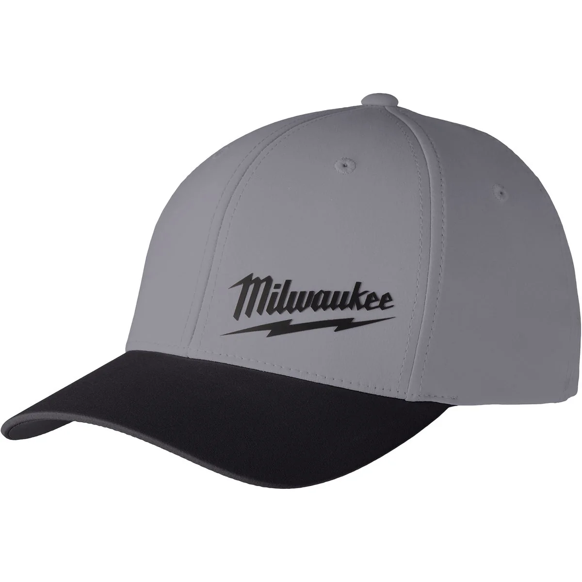Premium Material Milwaukee Workskin Dark Gray Performance Fitted Hat Large XL Responsible