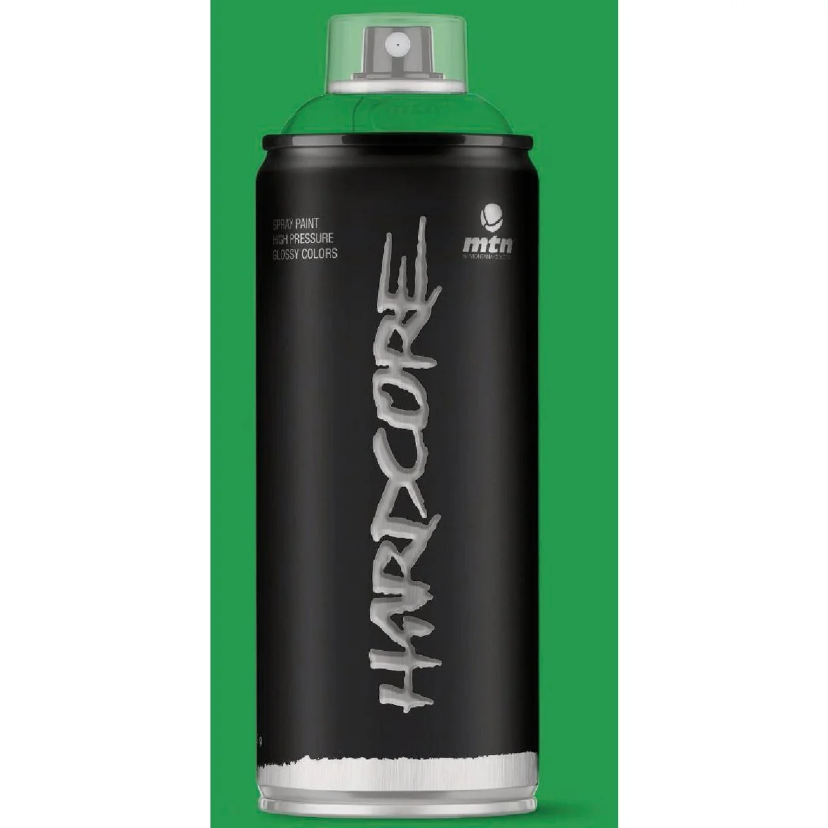 Fine MTN Hardcore 400ml Valley Green Spray Paint Practical