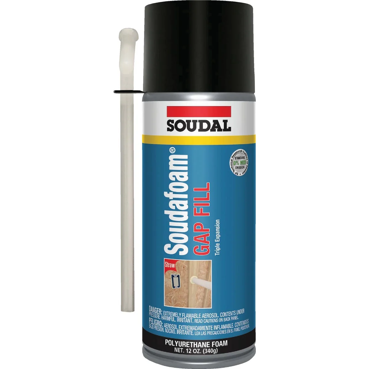 Easy-to-Use Soudafoam 12 Oz. Triple Expansion GAP Foam Sealant Healthy