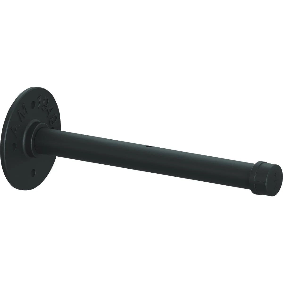 High-End Knape Vogt Birmingham 10 In. Black Straight Pipe Shelf Bracket Superior