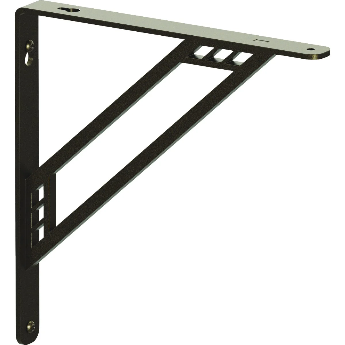 Refined Knape Vogt Richland 8 In. Bronze Decorative Bracket Premium Material