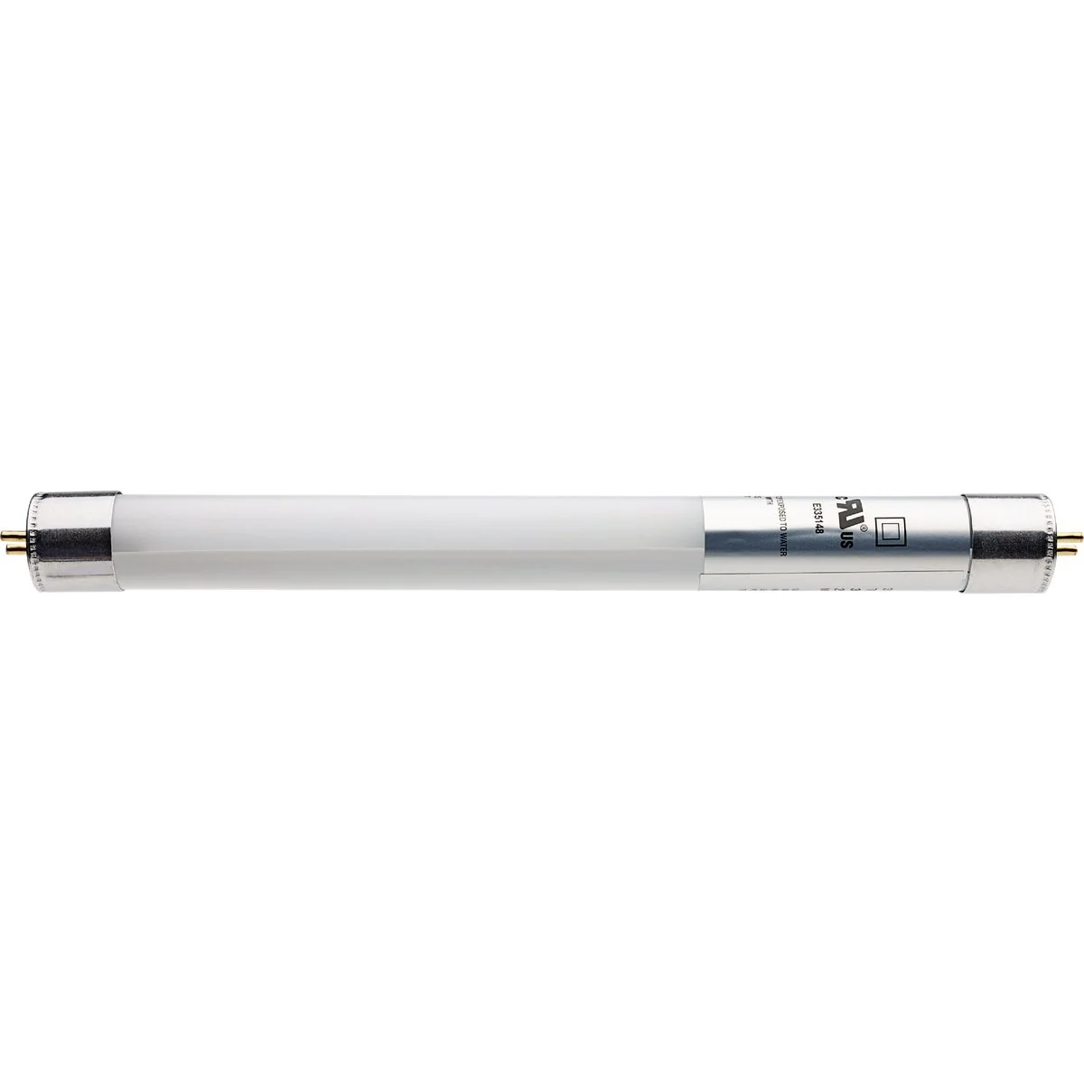 High-Performance Satco 6W Equivalent 9 In. Cool White T5 Bi-Pin Ballast Bypass LED Tube Light Bulb Effective