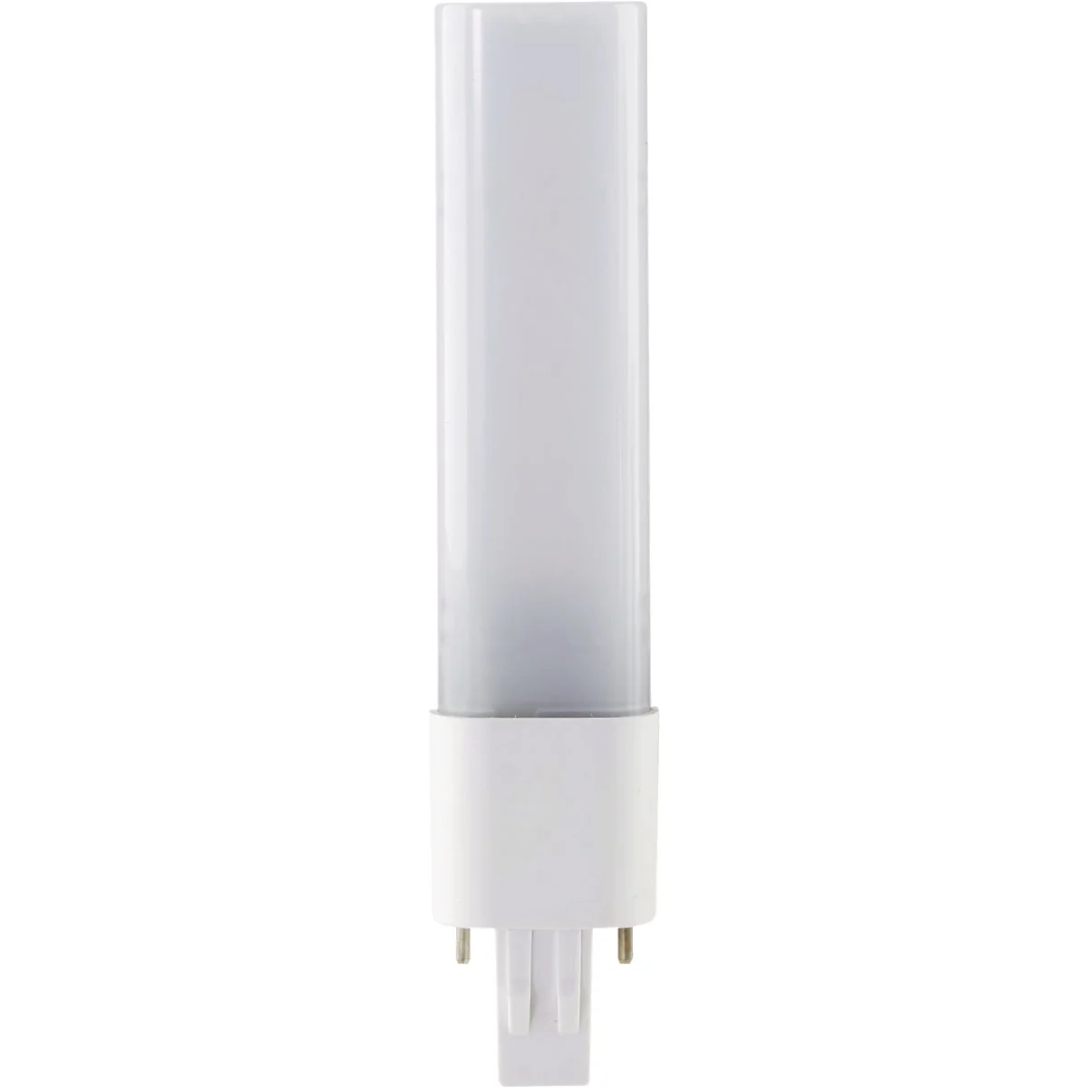 Traditional Satco 13W Equivalent PL GX23 Cool White Direct Ballast Bypass LED Light Bulb Pure