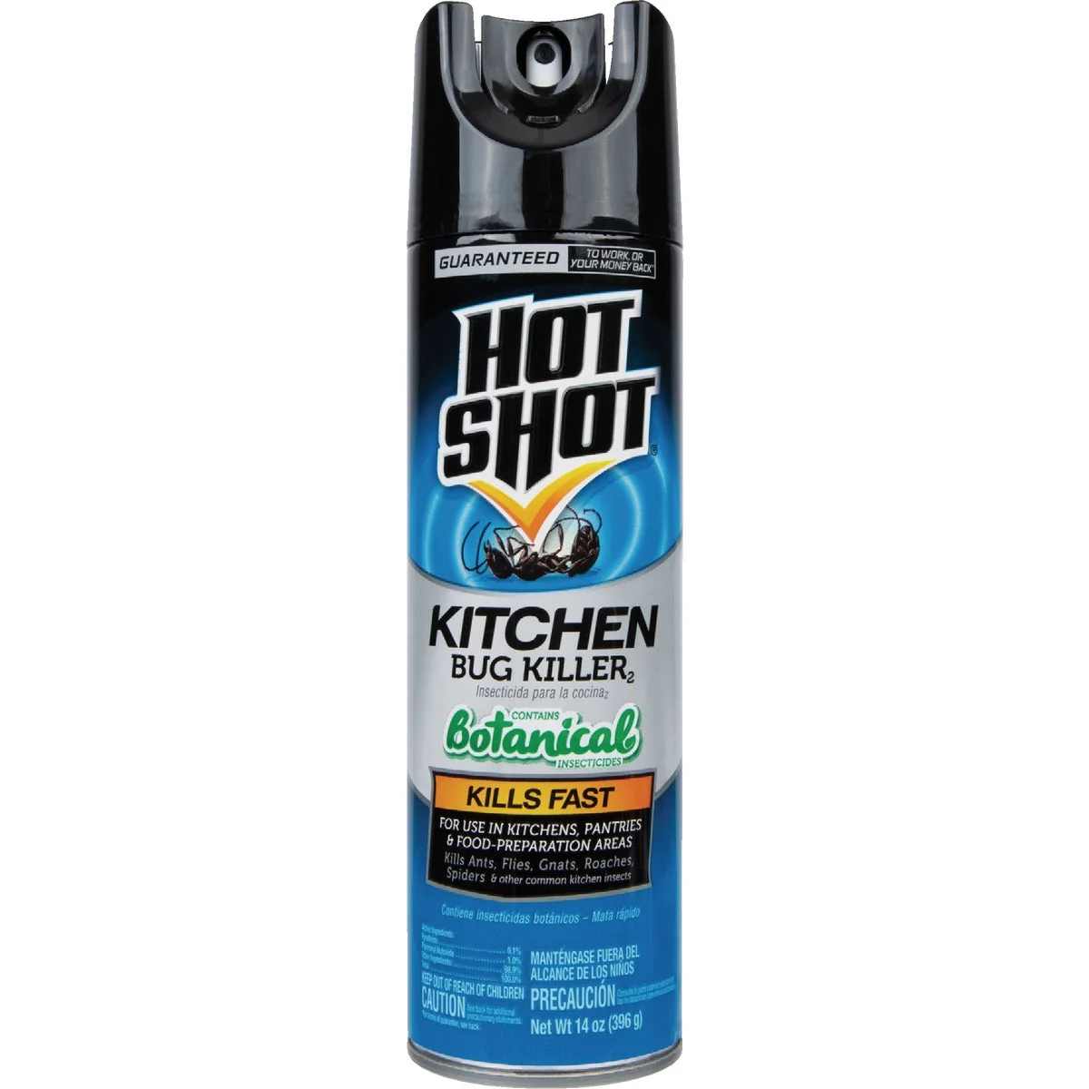 Genuine Hot Shot 14 Oz. Aerosol Spray Kitchen Bug Killer Convenient