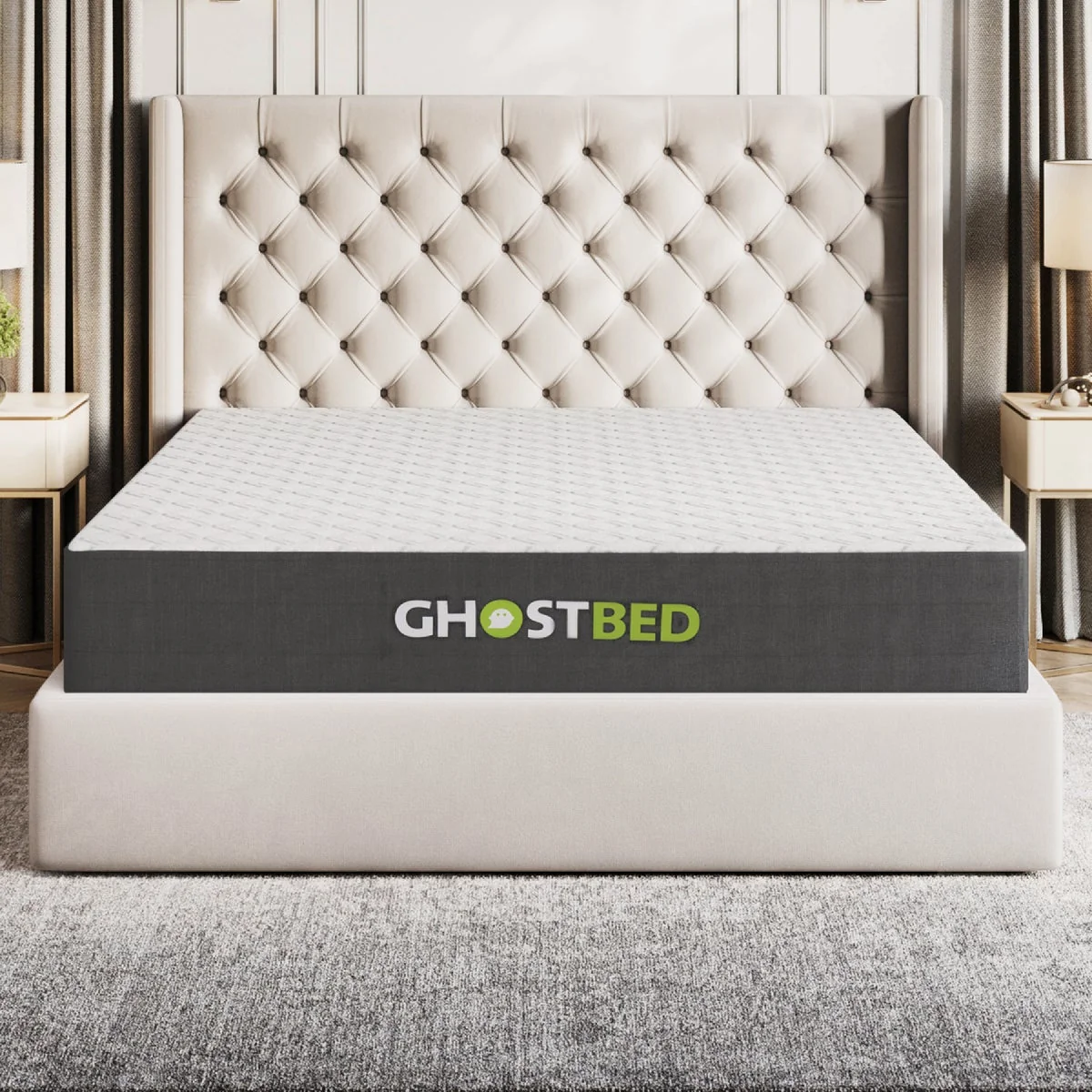 Original GhostBed Indy 10 In. Queen Gel Memory Foam Mattress Responsible