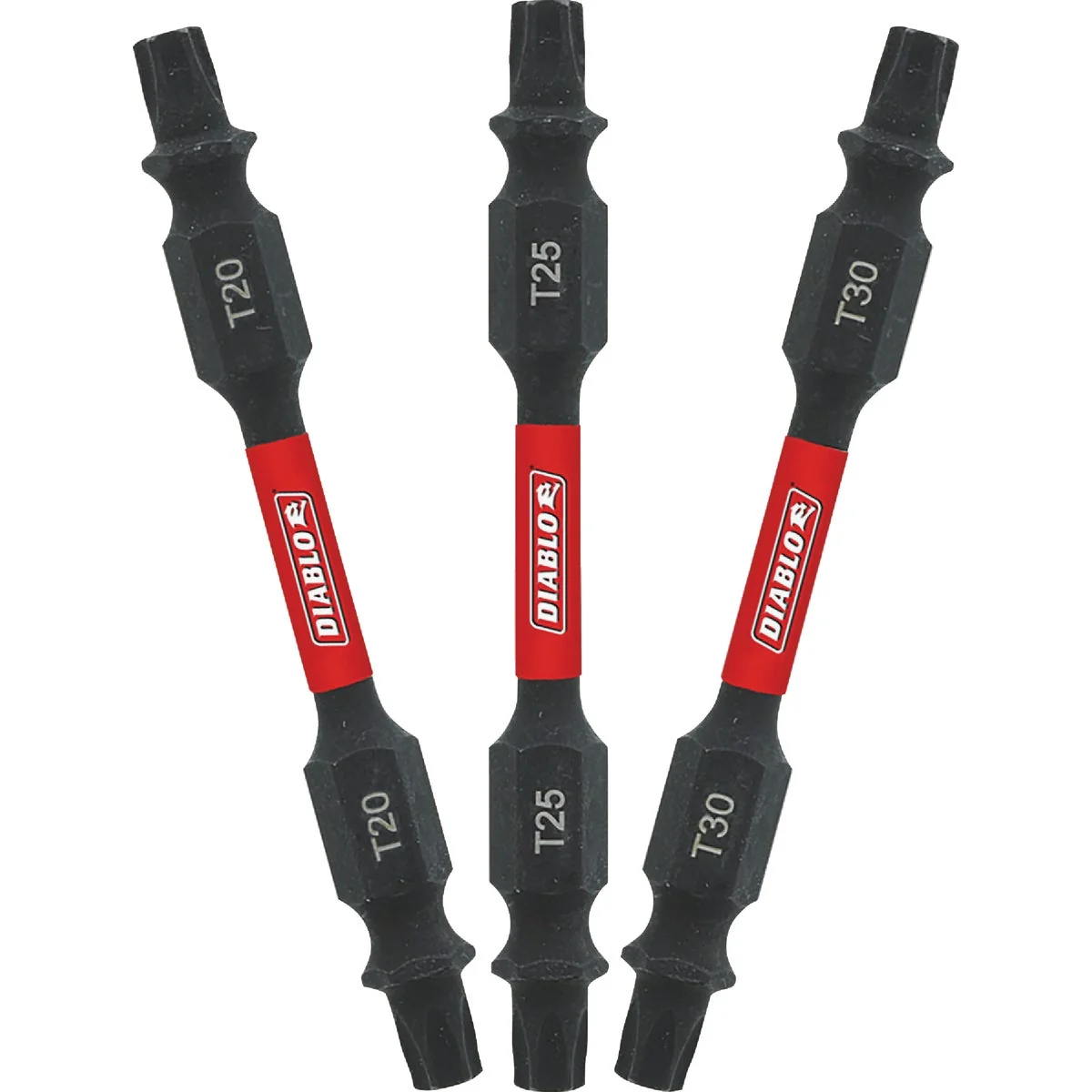 Top-Quality Diablo 2-1 2 In. Double-Ended TORX Screwdriver Bit Set 3-Piece Verified