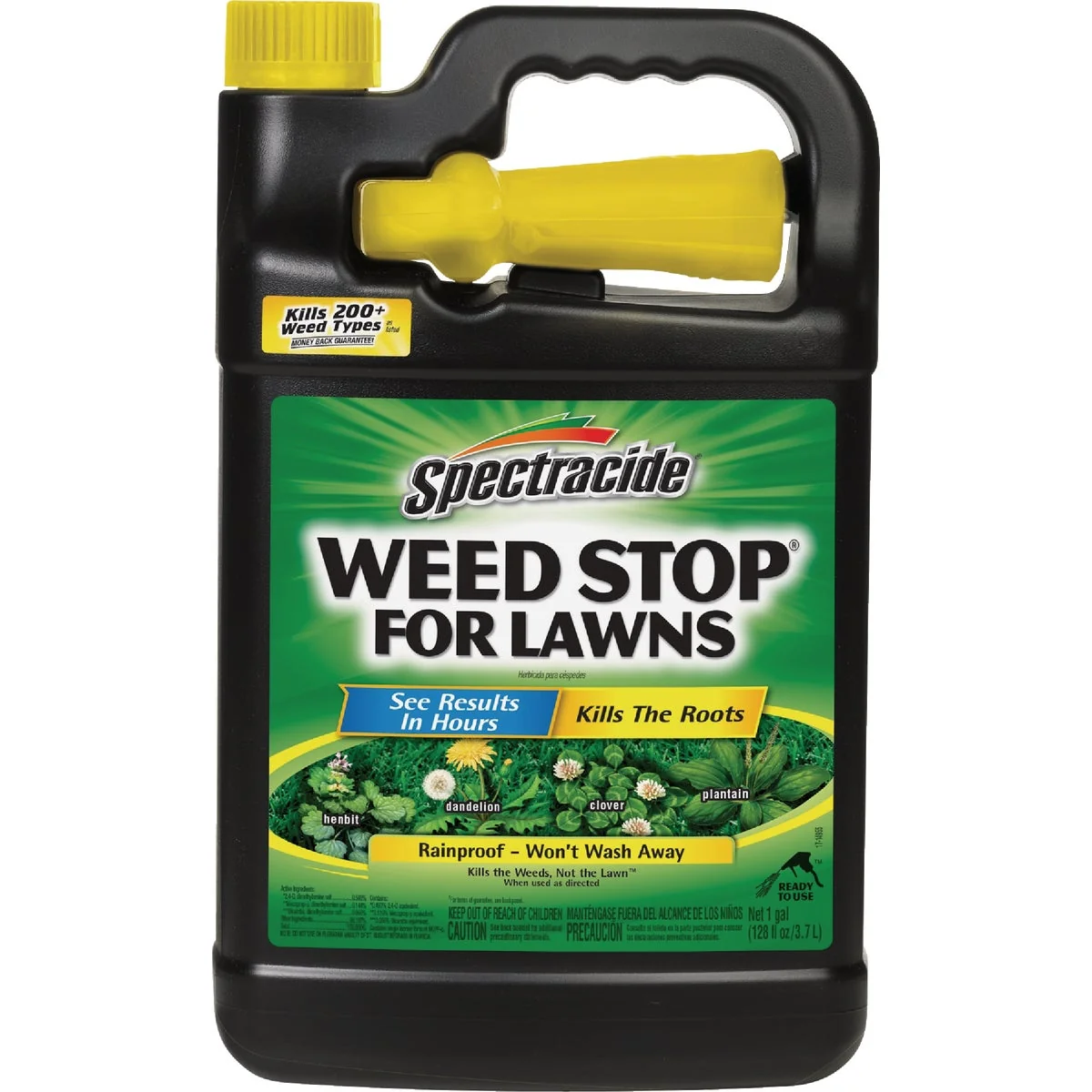 Official Spectracide Weed Stop For Lawns 1 Gal. Ready To Use Trigger Spray Weed Killer Fine