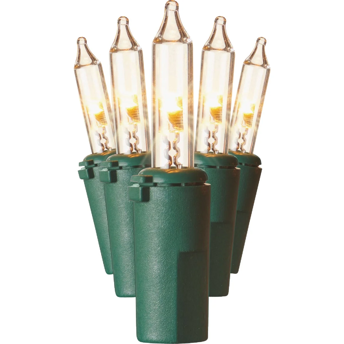Casual Sylvania Warm White 100-Bulb Staylit Traditional Glow Glass Mini LED Light Set with White Wire User-Friendly