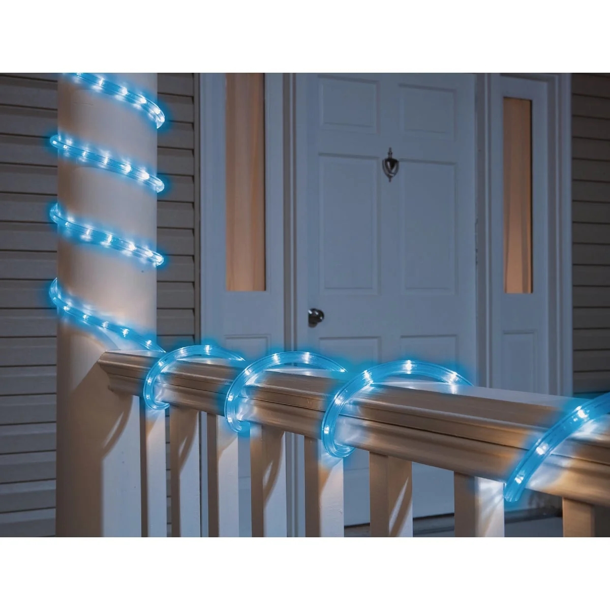 Expertly Made Sylvania 9 Ft. Blue LED Rope Light Set 70 Blue LEDs Practical