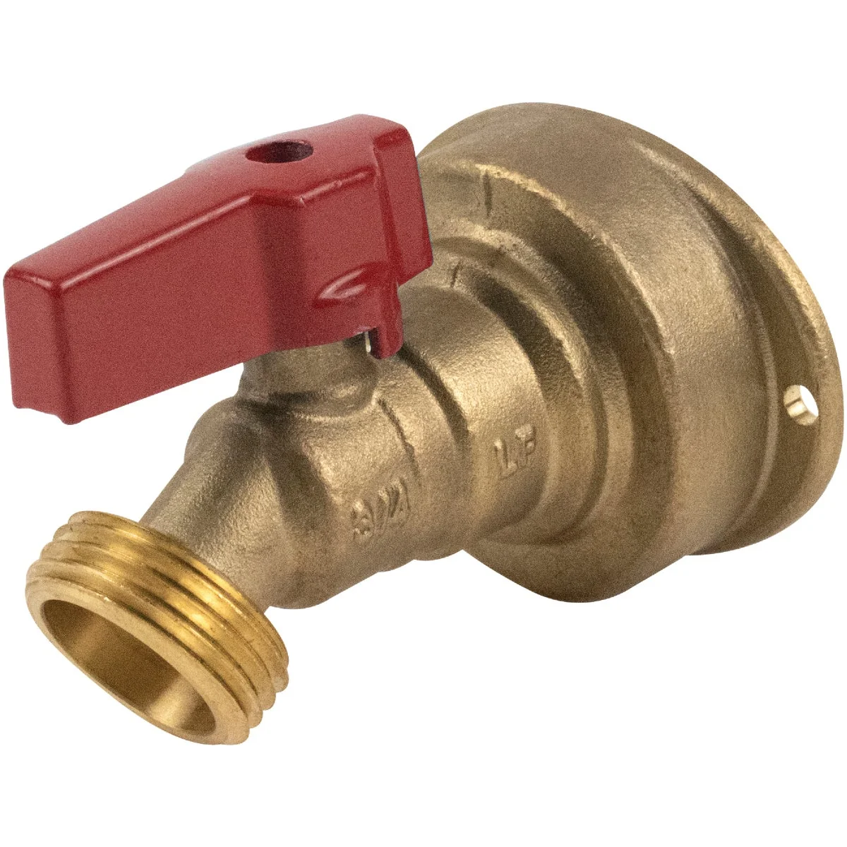 Classic Brass 1 2-in PF x 3 4-in MHT 1 4 Turn No Kink Hose Bibb Premium
