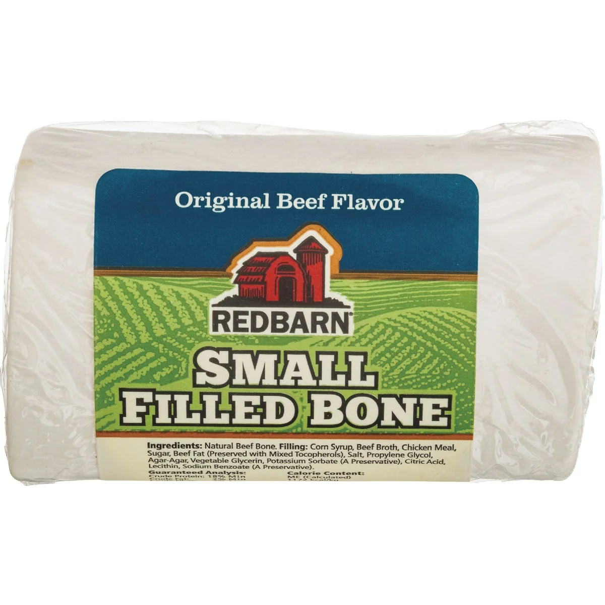 High-Grade Redbarn Small Filled Beef Bone Dog Treat Natural