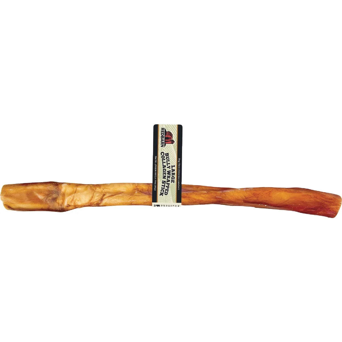 Prestigious Redbarn Large Bully Wrapped Collagen Stick Dog Treat Organic