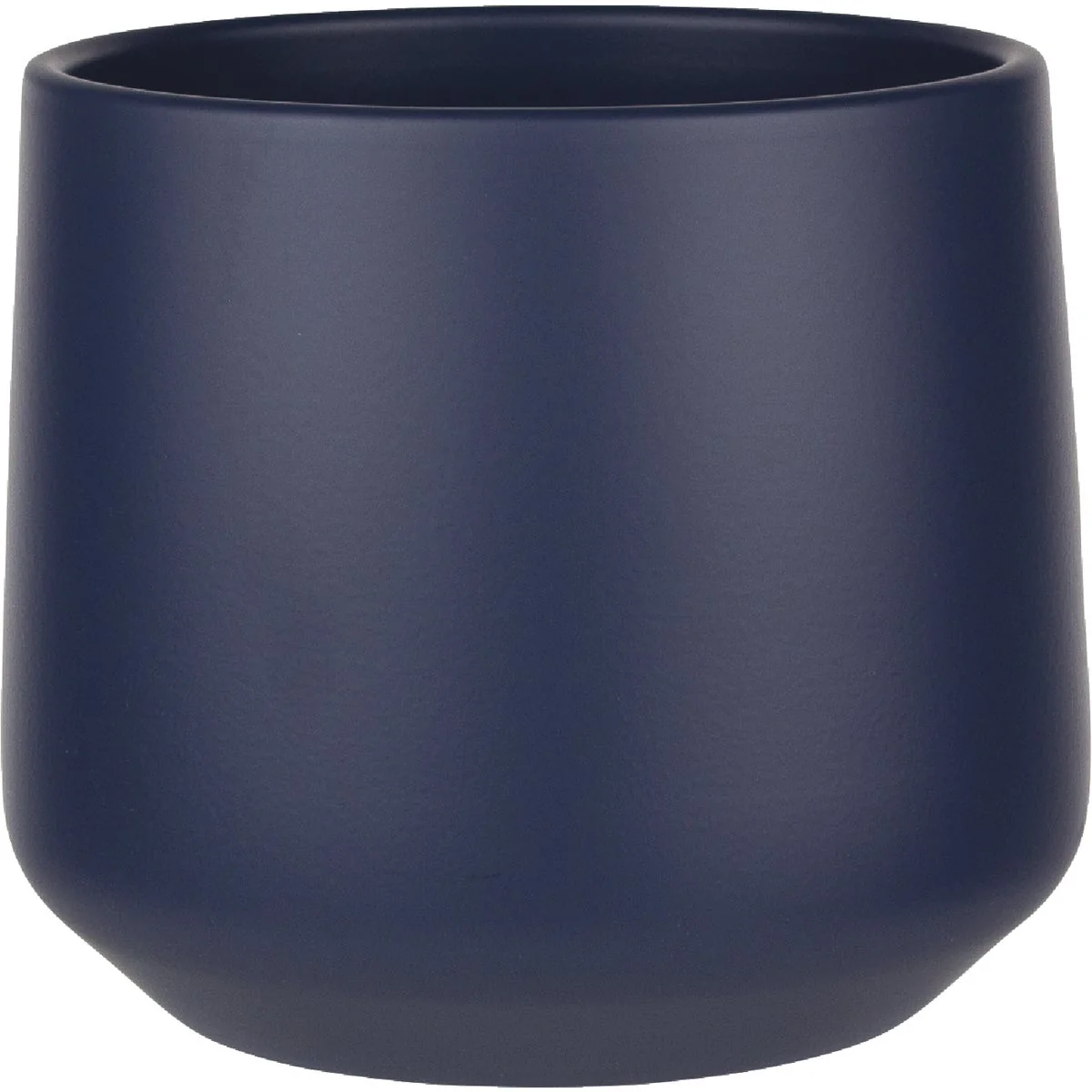 Secure Syndicate Home and Garden 8.59 In. x 7.08 In. Midnight Blue Ceramic Atlanta Planter World-Class