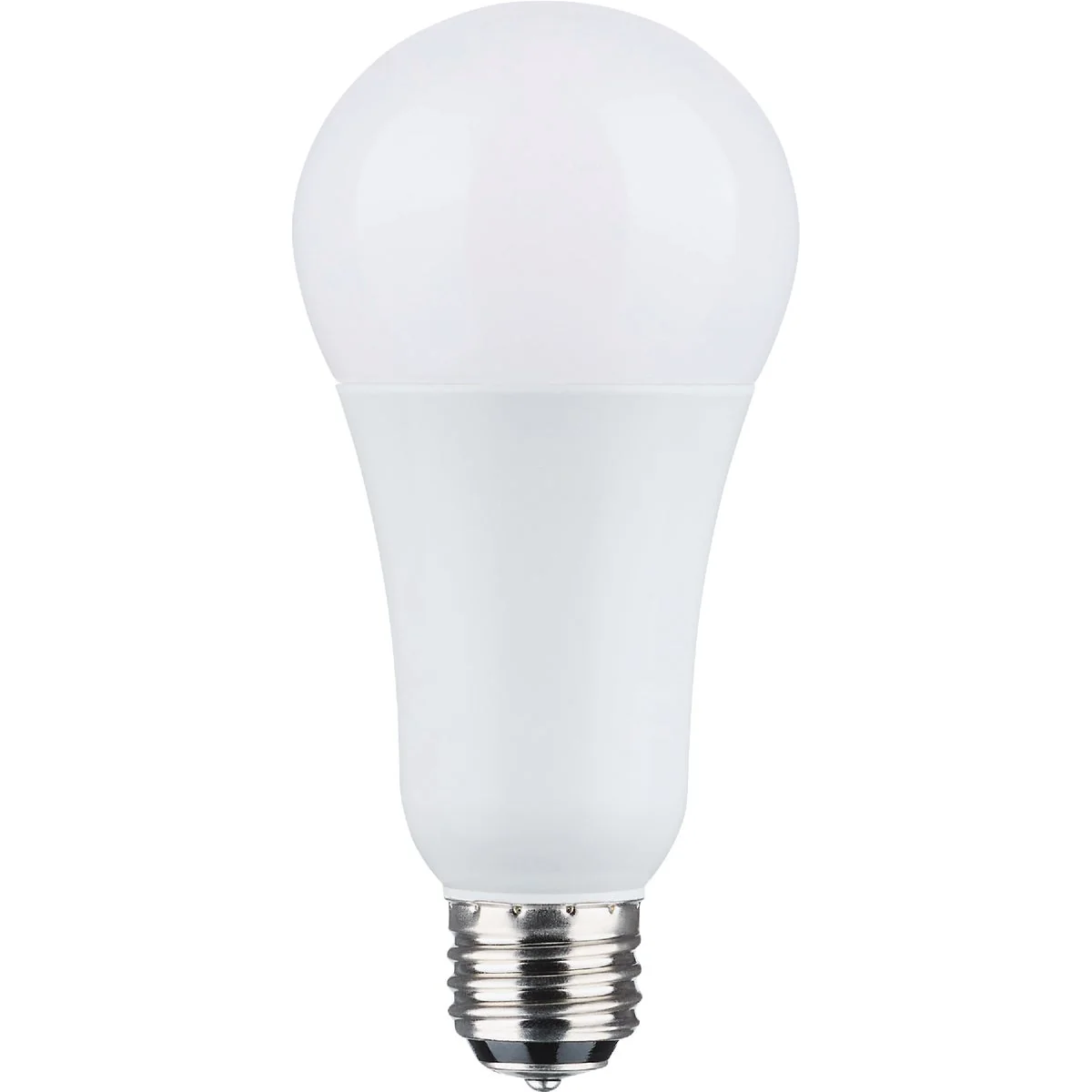Enhanced Satco 50 100 150W Equivalent Selectable 5000K CCT A21 LED 3-Way Bulb Minimalist