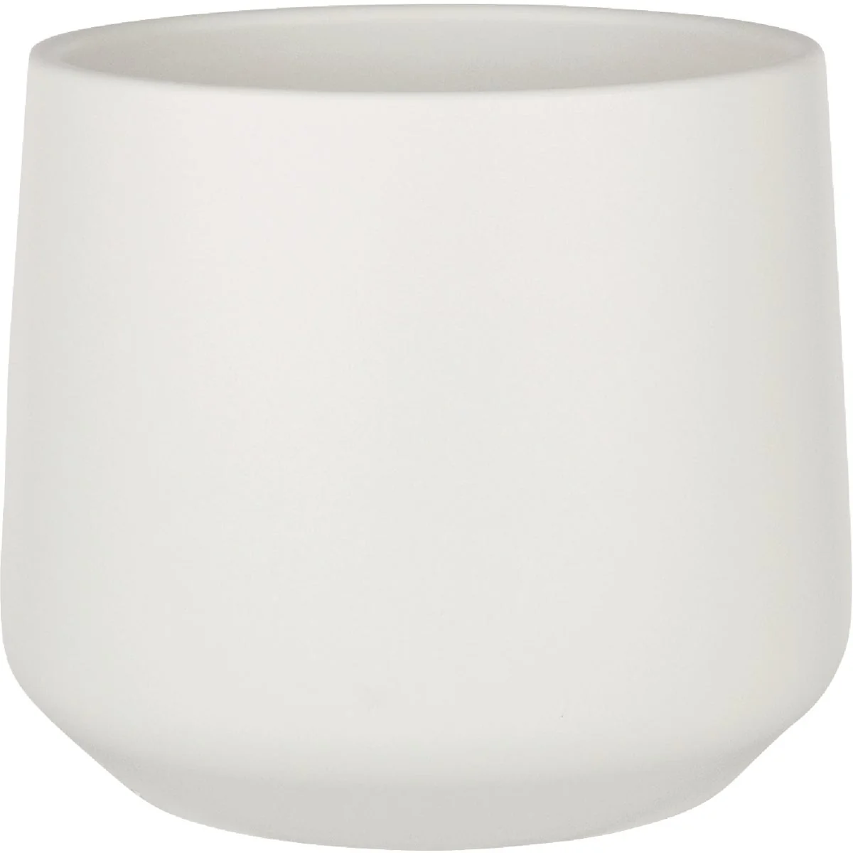 Green Syndicate Home and Garden 8.59 In. x 7.08 In. Vanilla Ceramic Atlanta Planter Contemporary