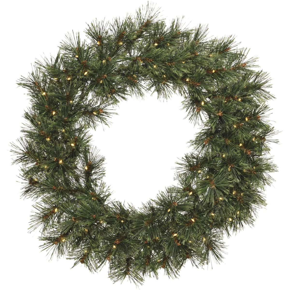 Enhanced Everlands 25 In. Prelit Cashmere Wreath Premium Material