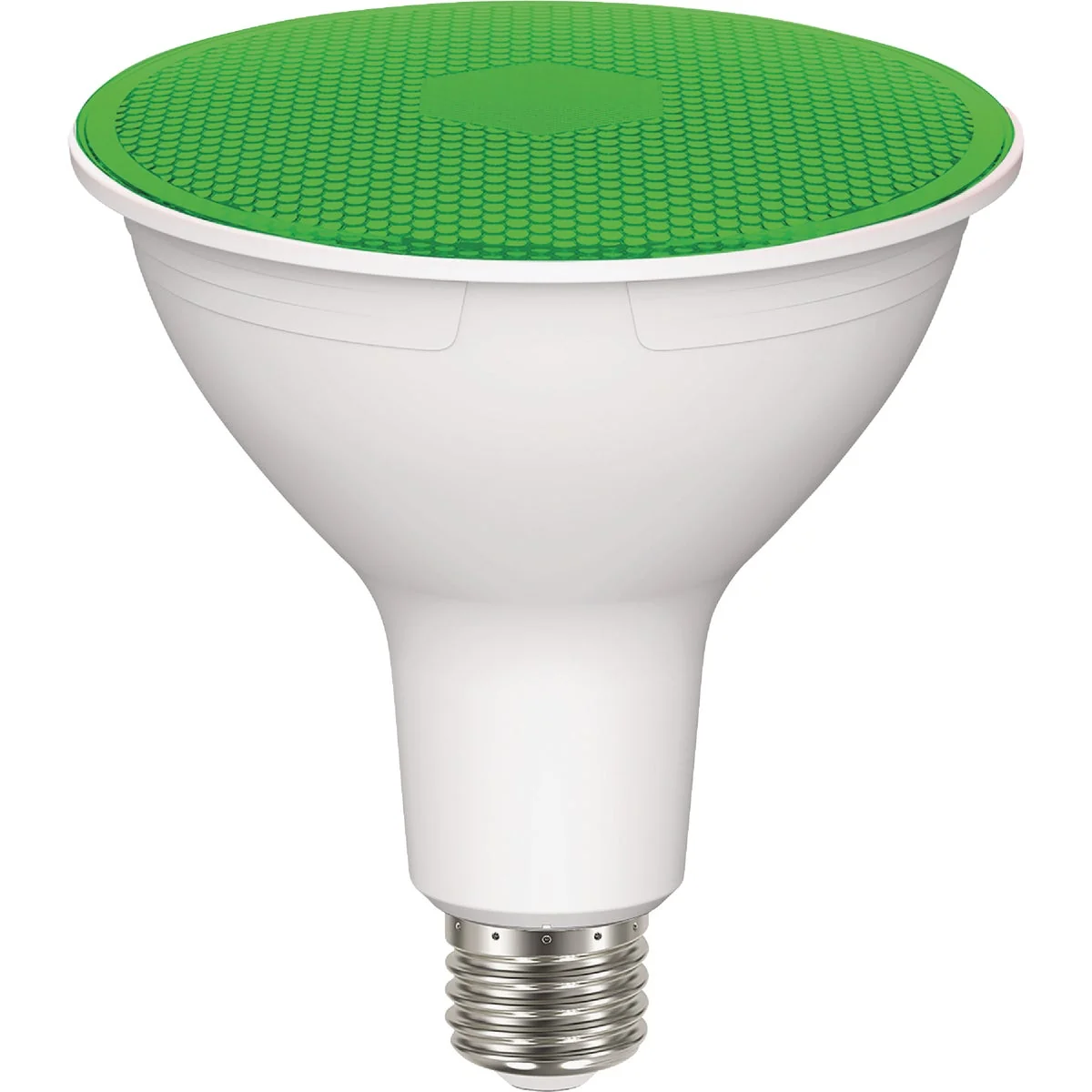 Smart Satco 100W Equivalent PAR38 Medium Base Green LED Light Bulb High-Grade