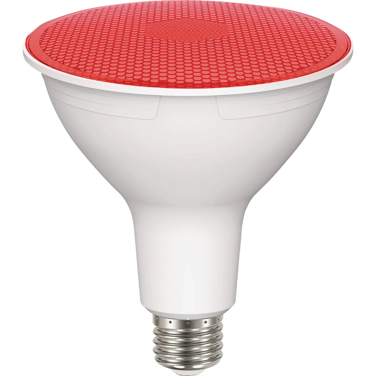 Smart Satco 100W Equivalent PAR38 Medium Base Red LED Light Bulb Flexible