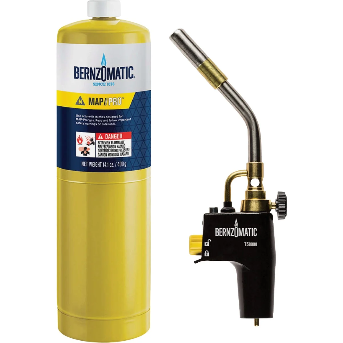Versatile Bernzomatic Max Performance Torch Kit Quality