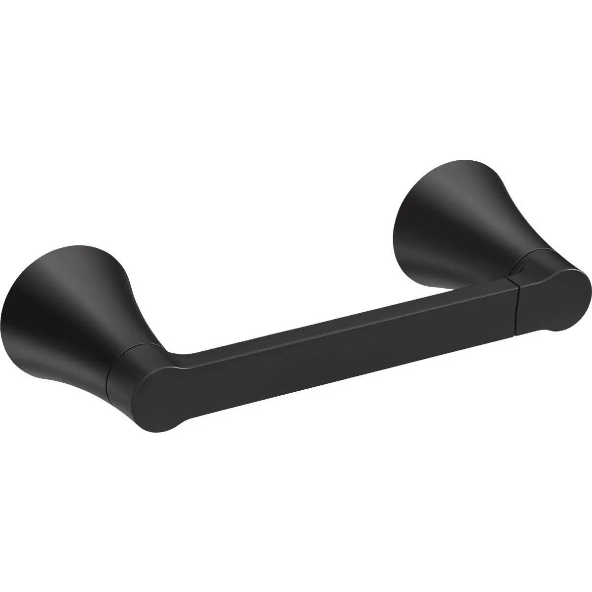 Expertly Made Moen Mikah Wall Mount Pivoting Paper Holder Matte Black Classic