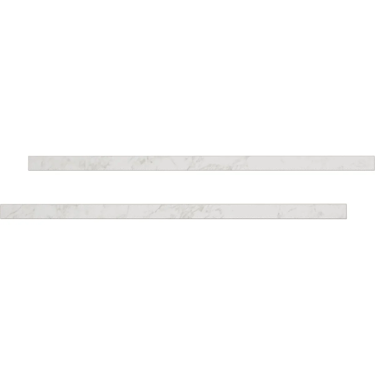 Sustainable VT Industries Stretta Laminate Countertop White Marble End Cap Kit High-End