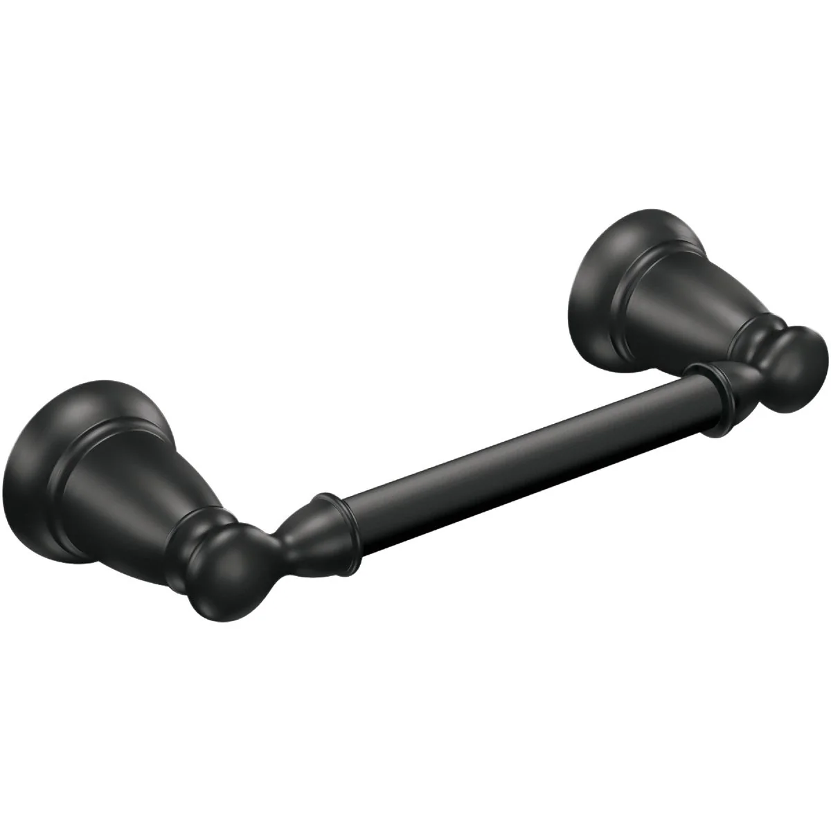 Fashionable Moen Banbury Pivoting Wall Mount Paper Holder Matte Black Next-Generation