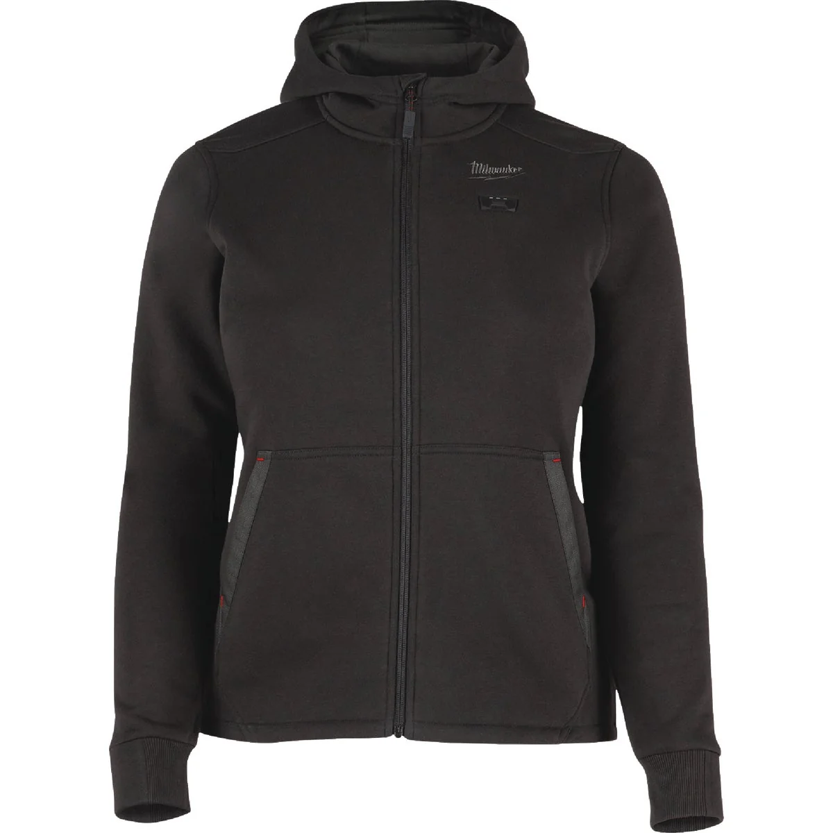 Green Milwaukee M12 Women's Medium Black Full-Zip Heated Hoodie Kit First-Class