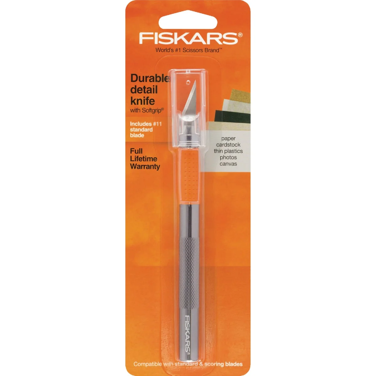 Flexible Fiskars SoftGrip Detail Knife High-Grade
