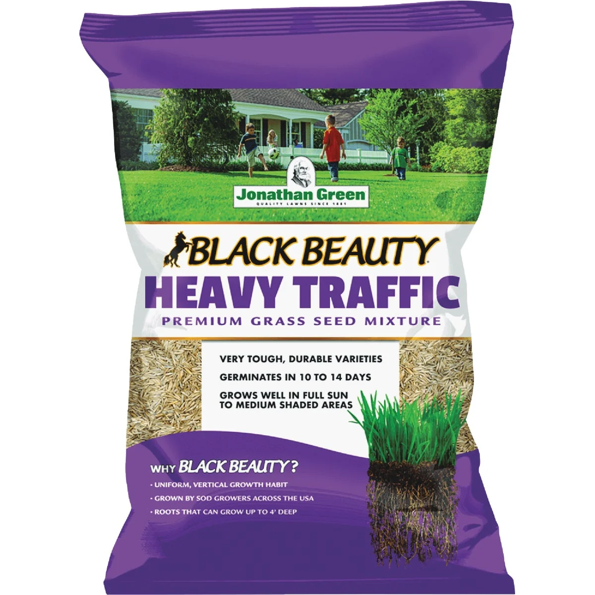 Elegant Jonathan Green Heavy Traffic 25 Lb. 6250 Sq. Ft. Grass Seed Effective