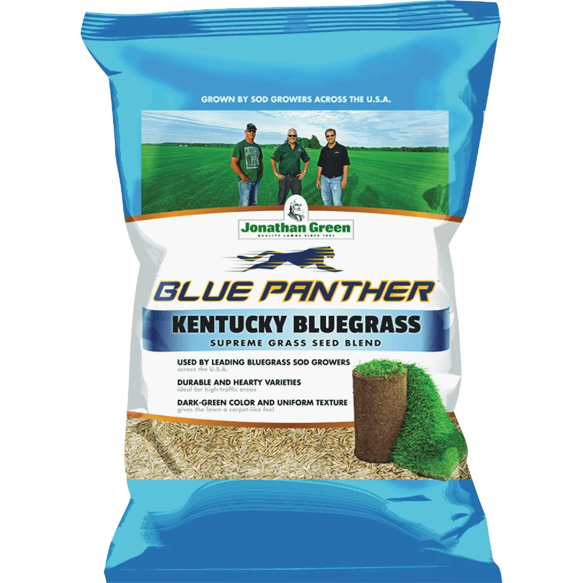 Healthy Blue Panther Kentucky Bluegrass 3 Lb. 2400 Sq. Ft. Grass Seed Effective