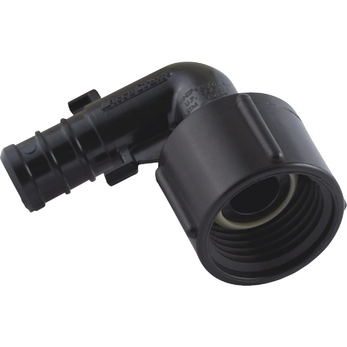 Carefully Designed SharkBite PEX-B 1 2 In. x 1 2 In. Poly Alloy Barb Swivel Elbow Adapter 5-Pack Advanced