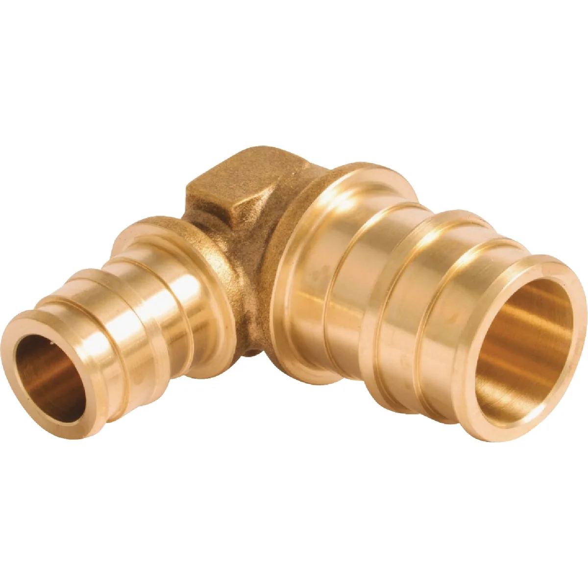 Practical SharkBite PEX-A Brass 3 4 In. x 1 2 In. Reducing Elbow Fashionable