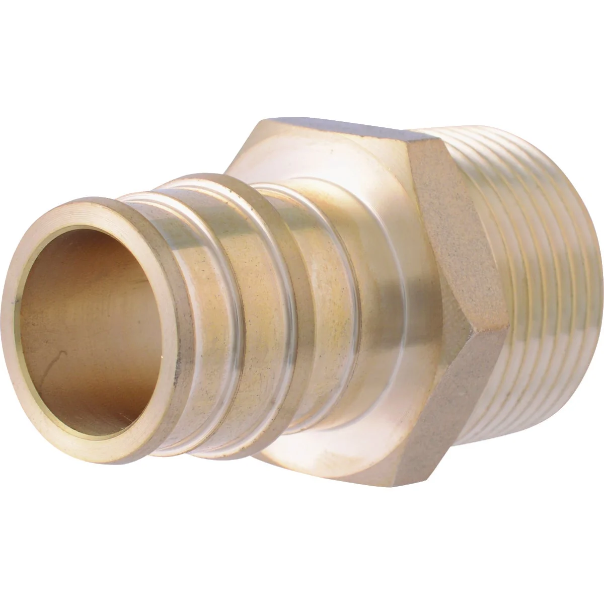 Long-Lasting SharkBite PEX-A Brass 3 4 In. x 3 4 In. MNPT Adapter Expertly Made