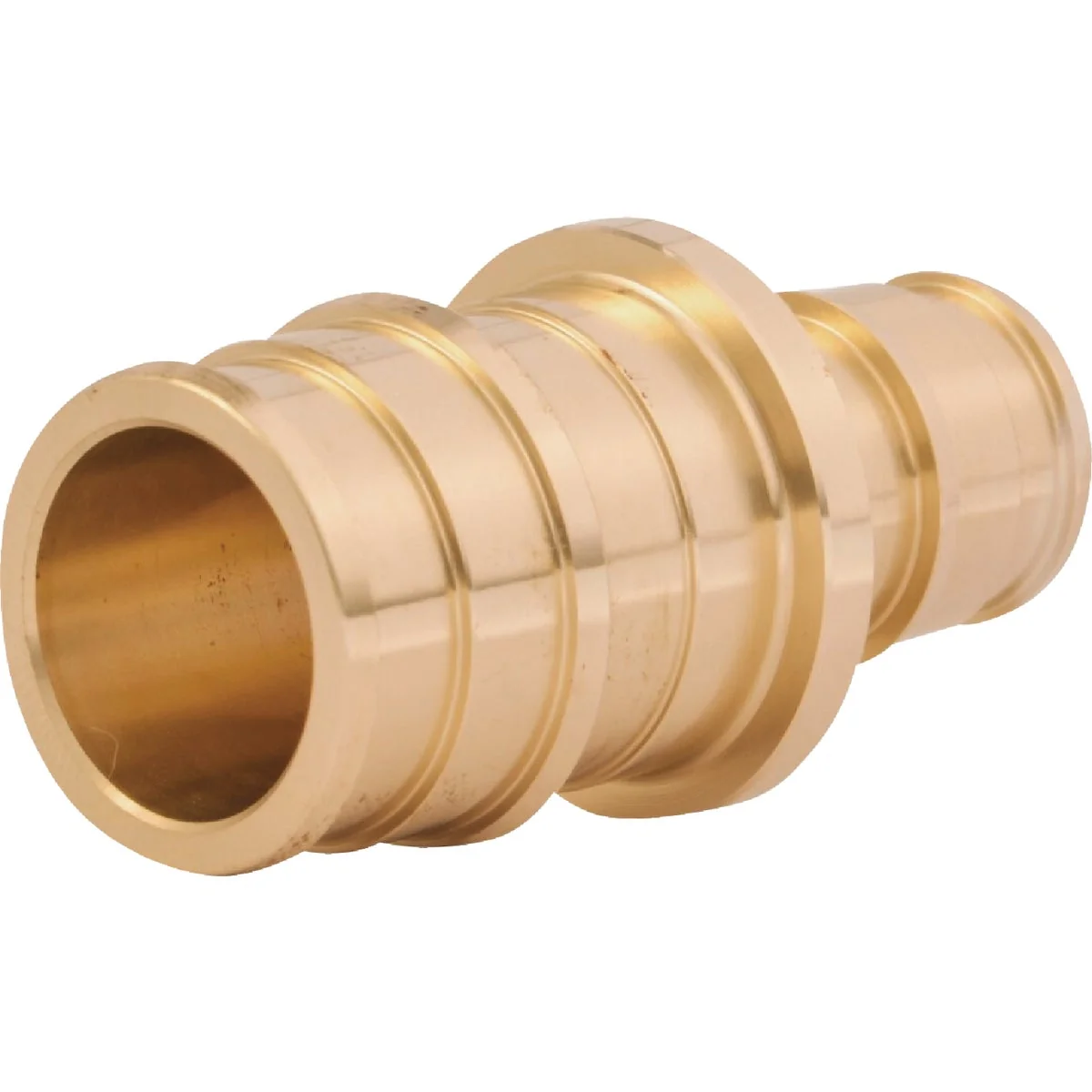Long-Lasting SharkBite PEX-A Brass 3 4 In. x 1 2 In. Reducing Coupling Traditional