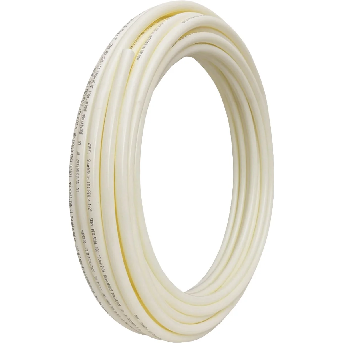 Breathable SharkBite 1 2 In. x 100 Ft. White Pipe Type A Coil High-Performance
