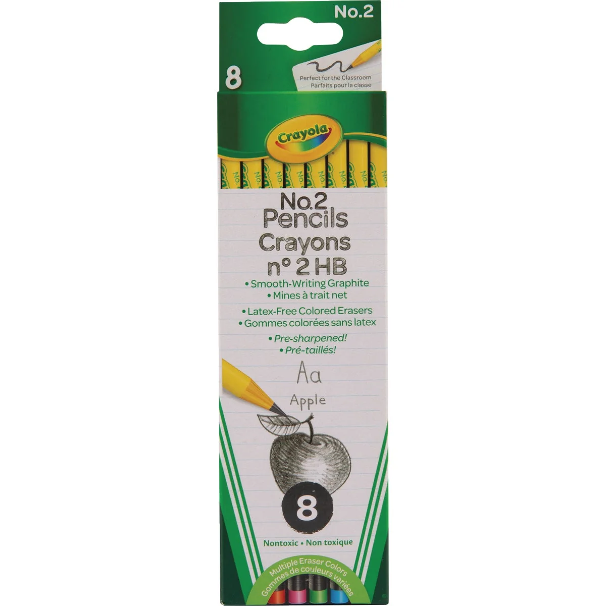 Comfortable Crayola No. 2 Pencil 8-Pack Expertly Made
