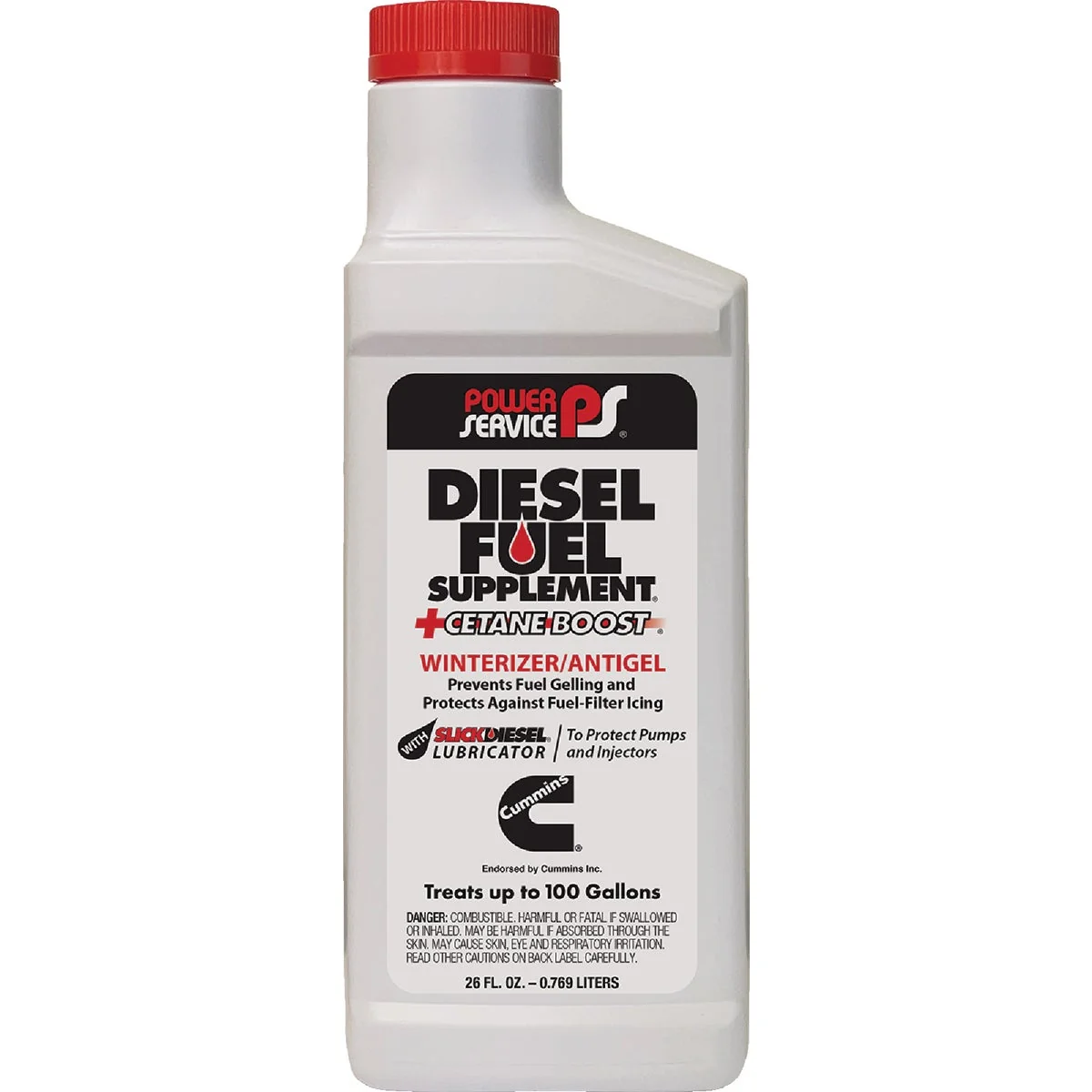 Luxury Power Service 26 Oz. Diesel Fuel Supplement Anti-Gel Verified