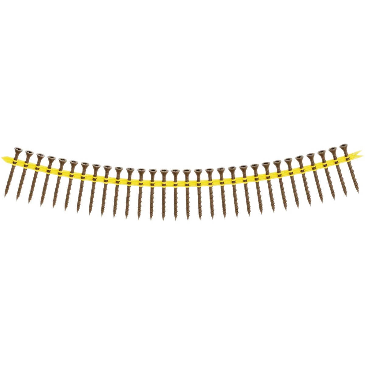 Natural Simpson Strong-Tie Deck-Drive DSV 10 x 2 In. T25 6-Lobe Collated Deck Screw Tan 750 Ct. Sustainable