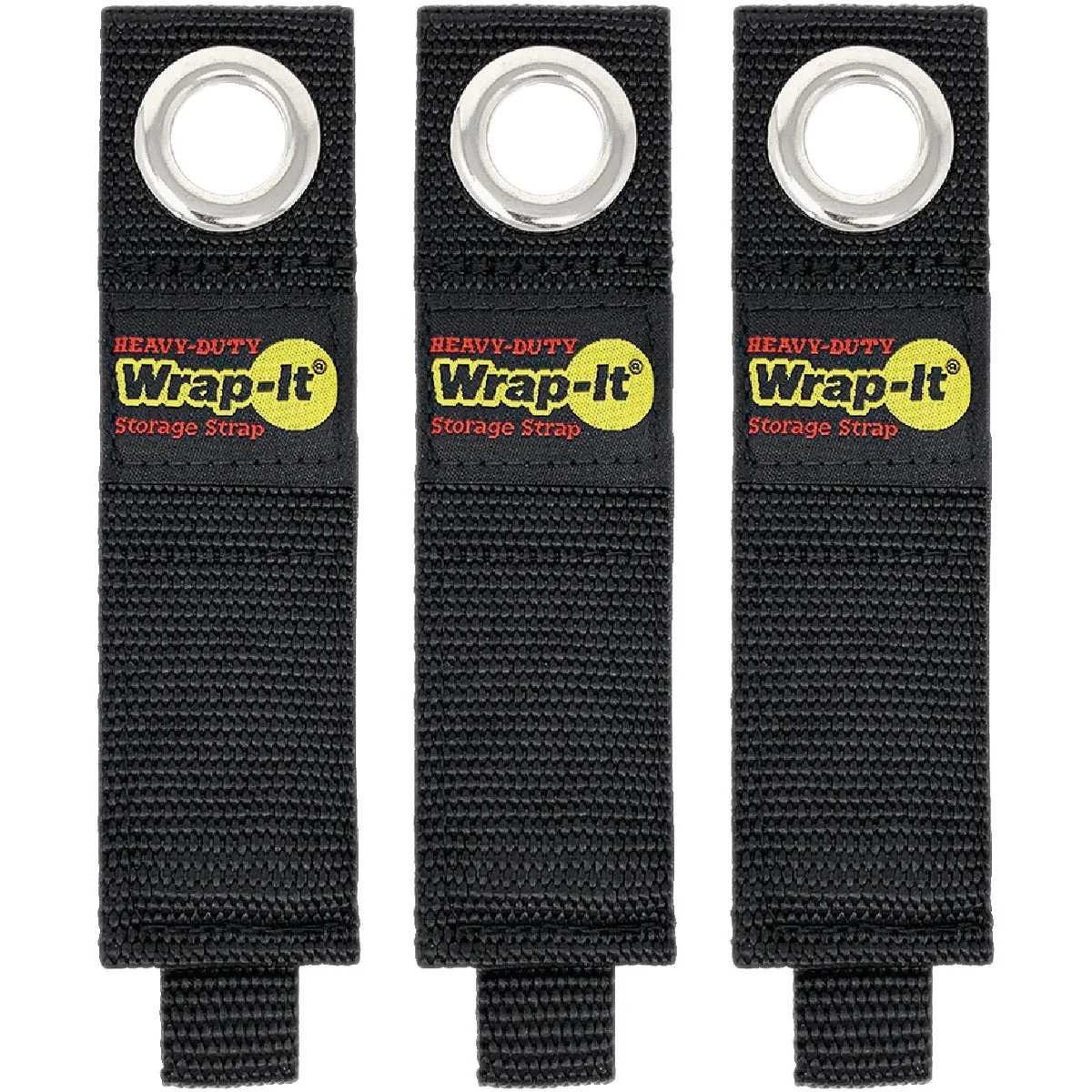 Powerful Wrap-It Storage 10 In. x 2 In. Heavy-Duty Straps 3-Pack Advanced