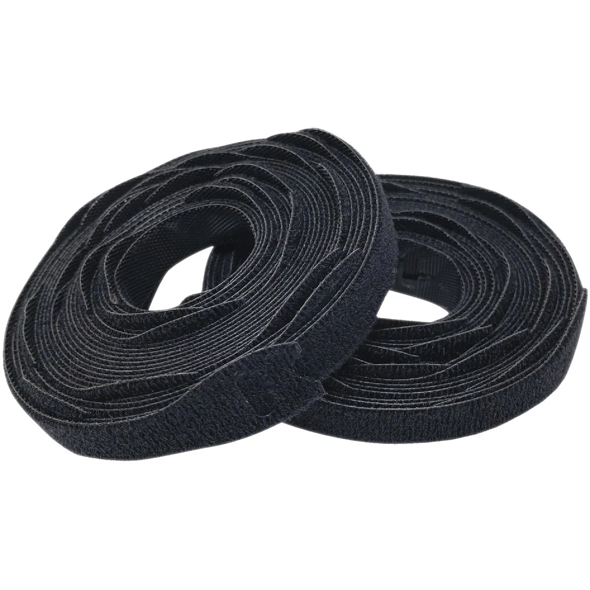 Secure Wrap-It Storage 8 In. Black Self-Gripping Cable Tie Roll 50-Pack User-Friendly