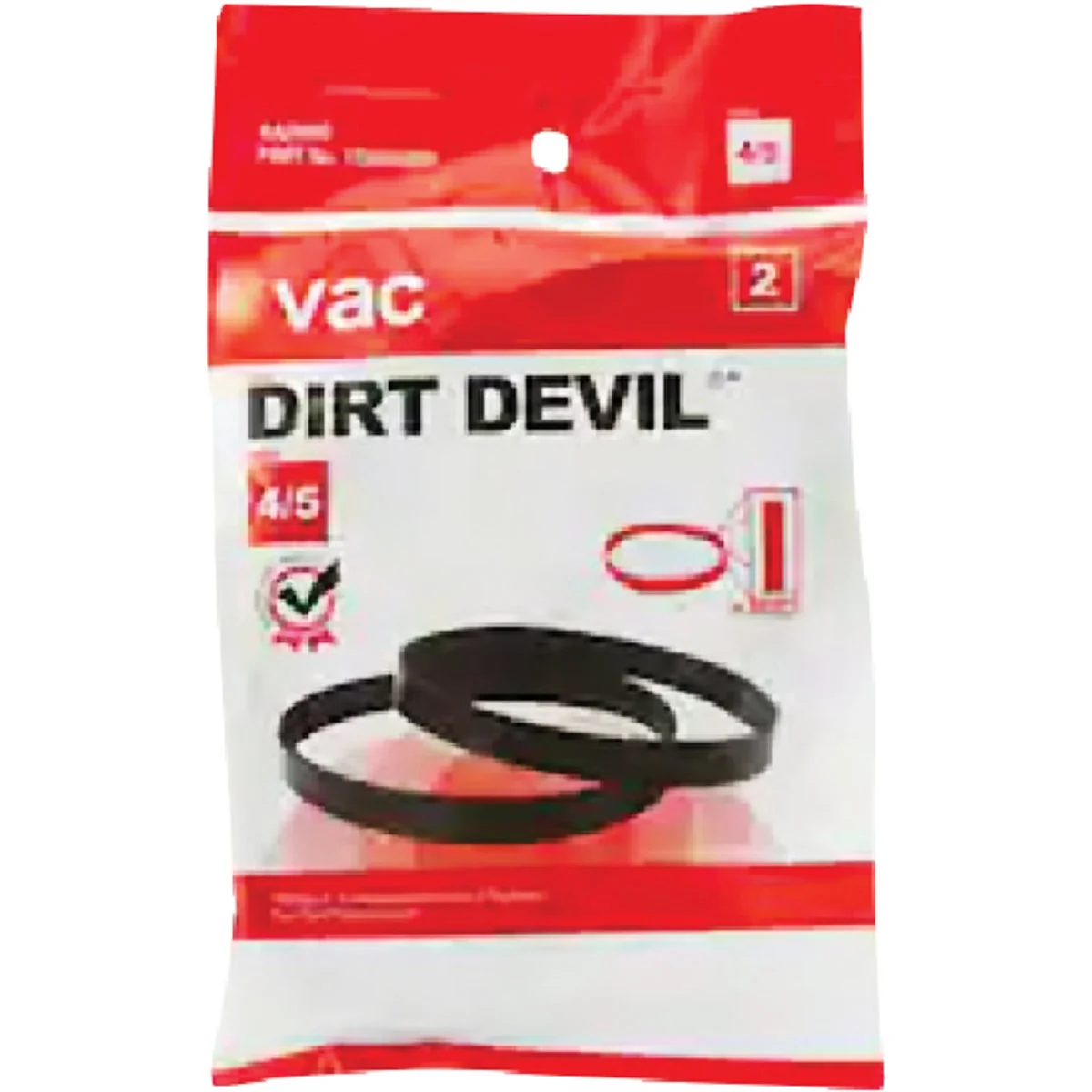 Pure Dirt Devil Style 4 5 Vacuum Cleaner Belt 2-Pack Innovative