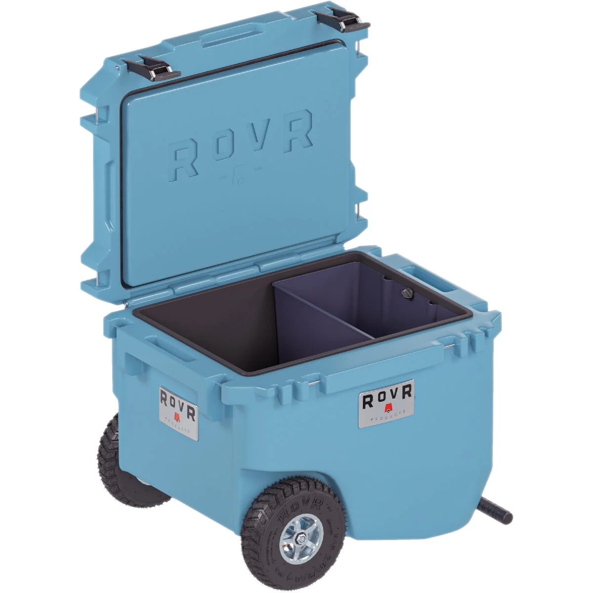 Long-Lasting RovR RollR 60 Qt. Wheeled Hard Cooler South Pacific Classic