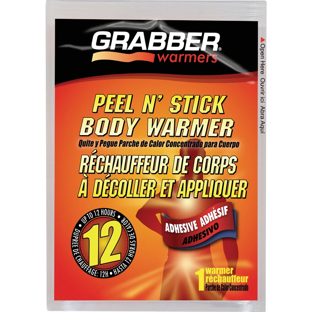 Outstanding Grabber Disposable Adhesive Body Warmer Durable