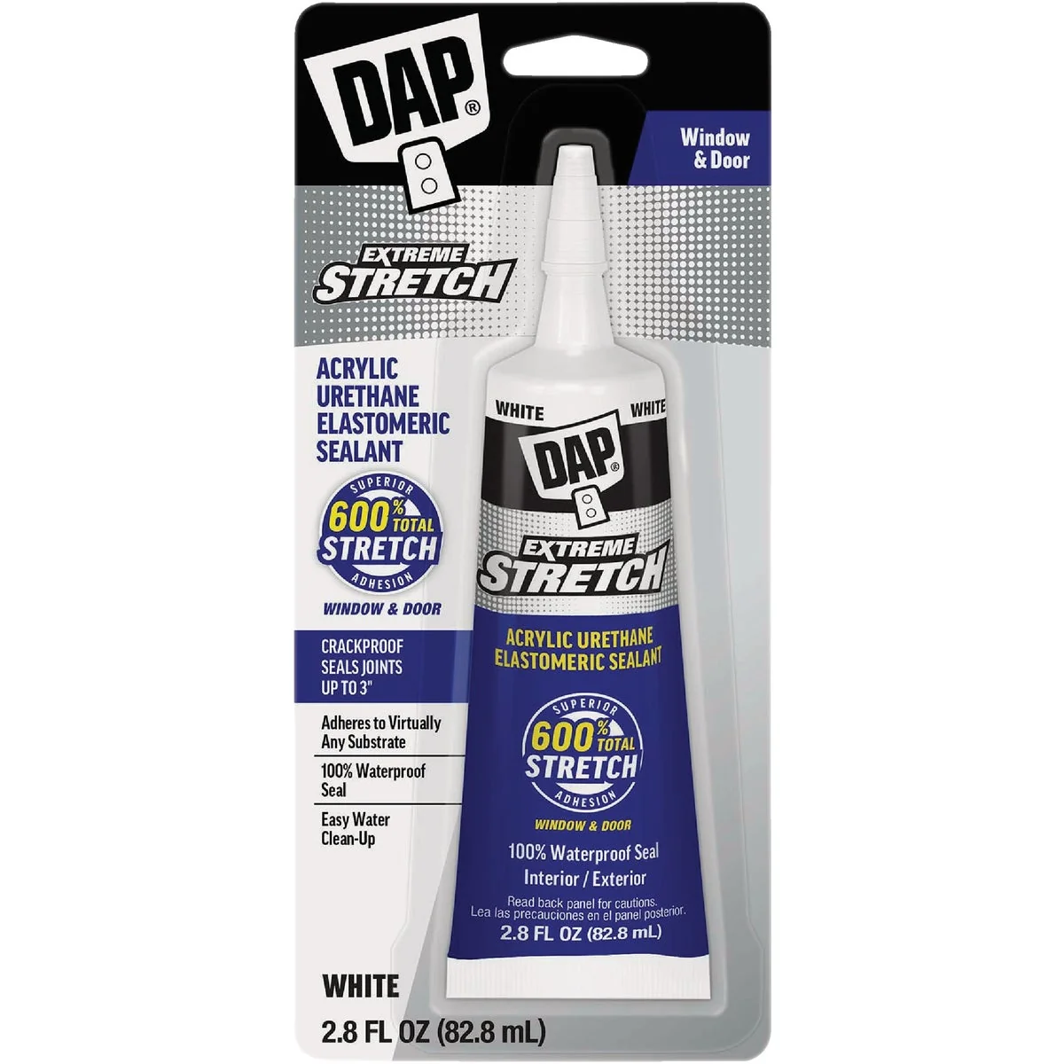 Reliable DAP Extreme Stretch 2.8 Oz. Acrylic Urethane Premium Elastomeric Sealant Modern