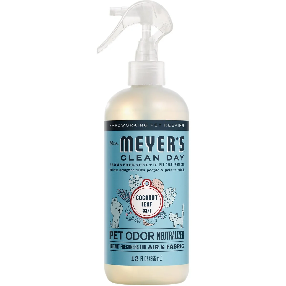 Authentic Mrs. Meyer's Clean Day 12 Oz. Coconut Leaf Odor Neutralizer Exclusive