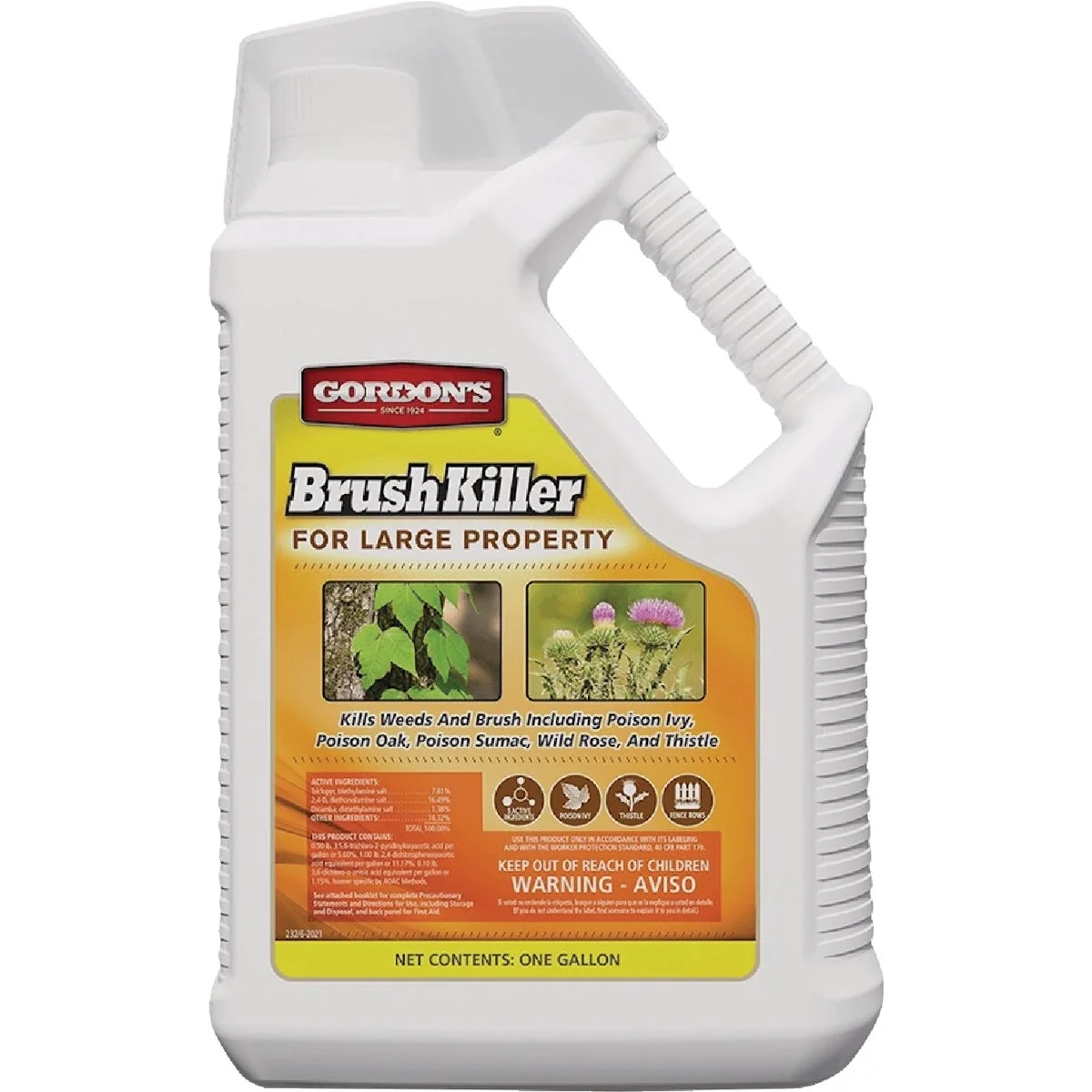 Next-Generation Gordon's 1 Gal. Concentrate Brush Killer for Large Property Effective