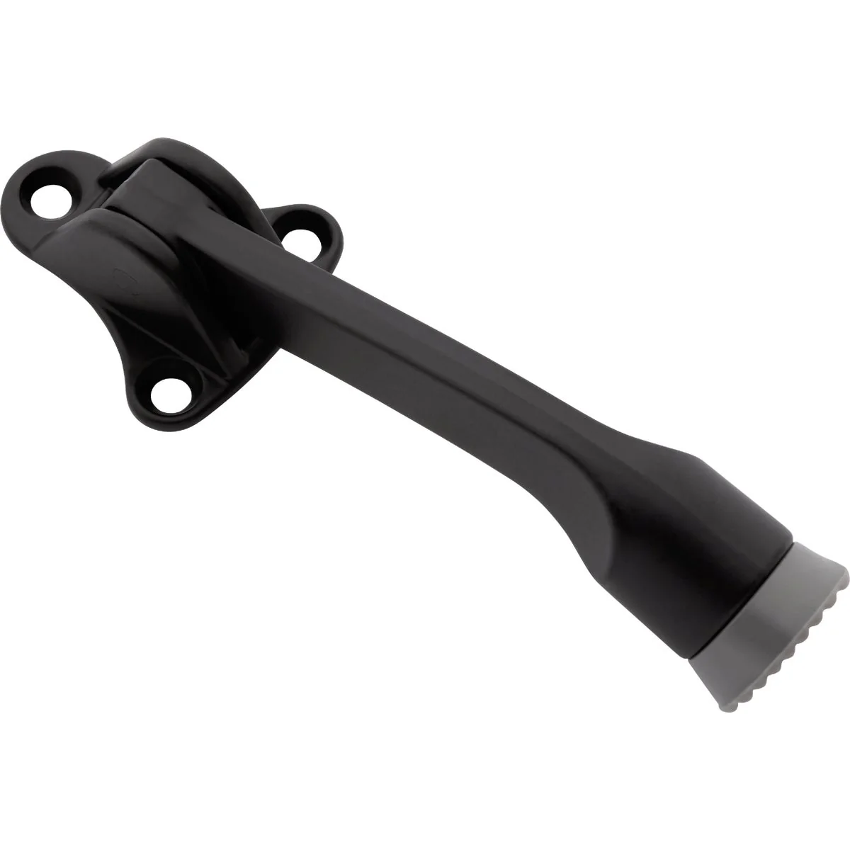 Carefully Designed National V238 4 In. Matte Black Kickdown Door Stop Healthy