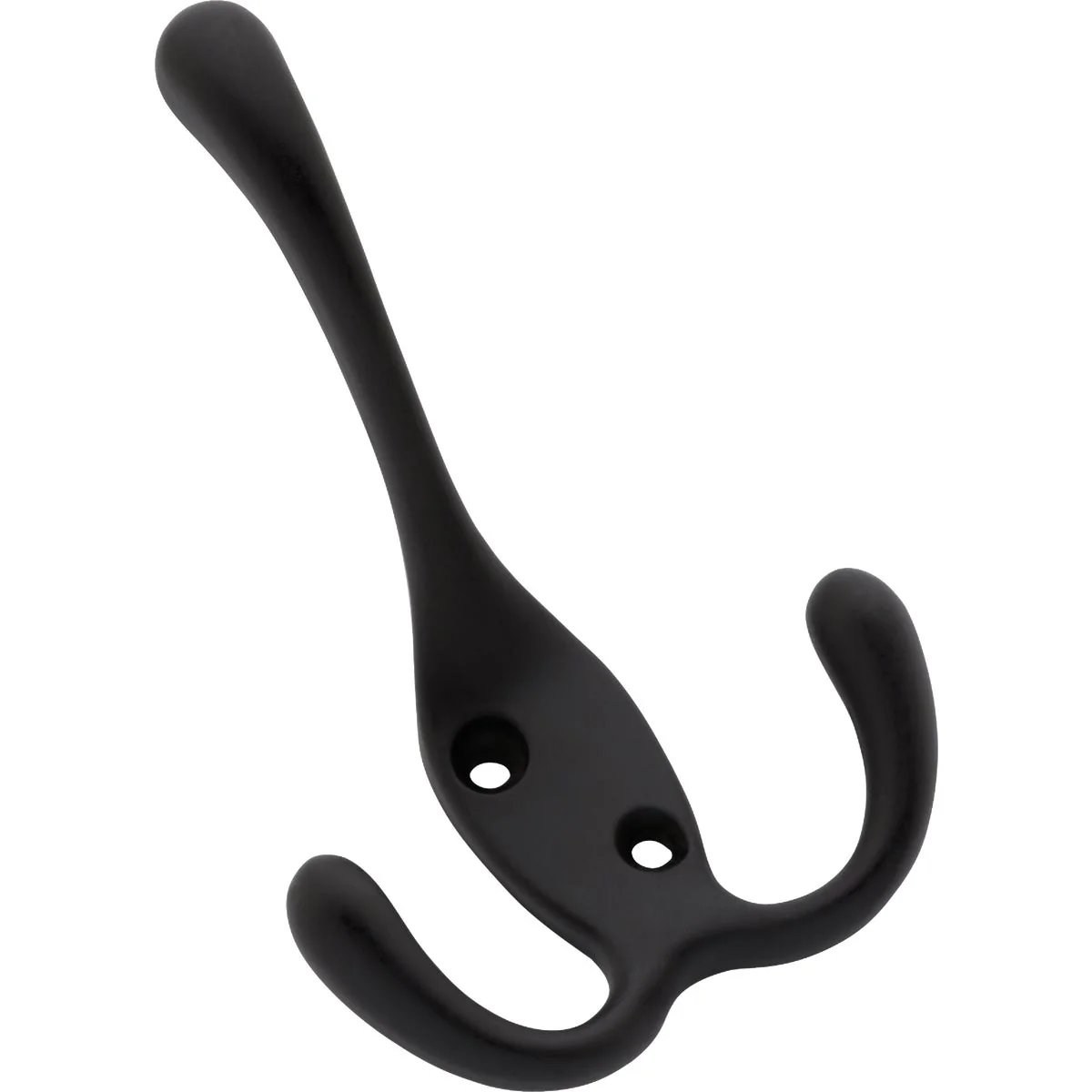 Sustainable National V1442 Matte Black Triple Robe Hook Exceptional