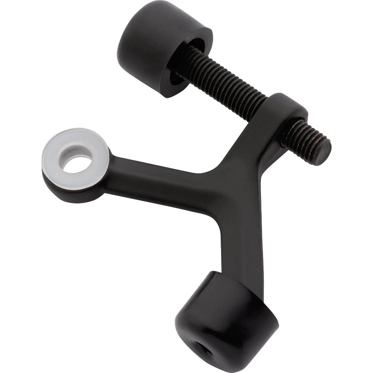 Responsible National SPB1415 Matte Black Hinge Pin Door Stop Eco-Friendly