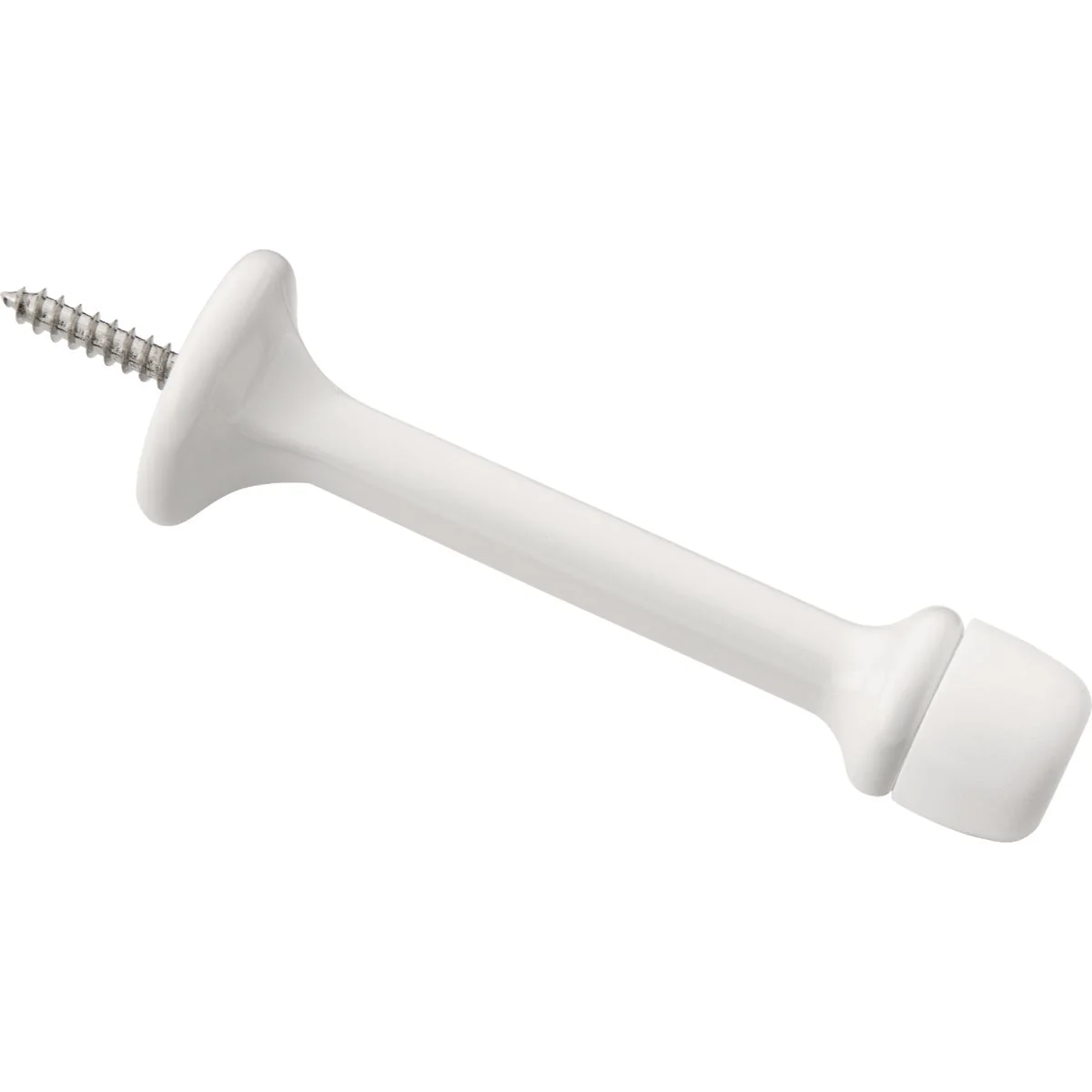 Outstanding National V236 3 In. White Rigid Round Door Stop Sustainable